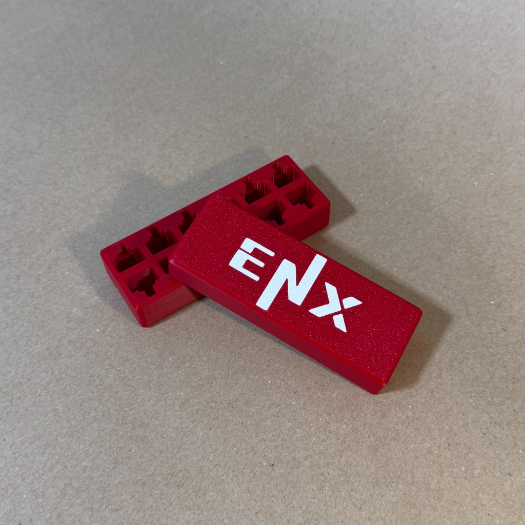 Data Loom RJ45 protector with Elevate Next branding and slot tray